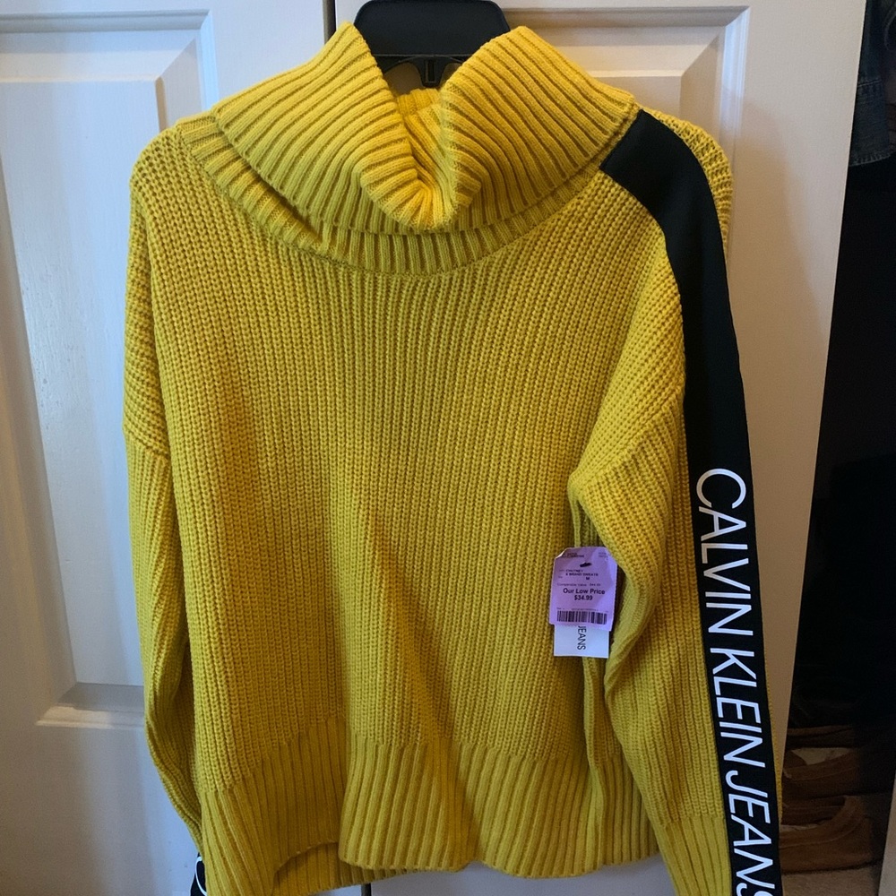 Brand new mustard yellow turtleneck sweater! Perfect for this winter!